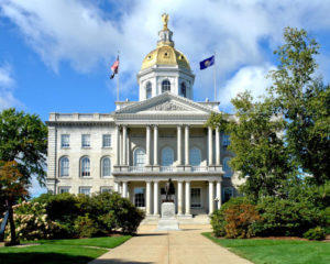 New Hampshire state capitol building